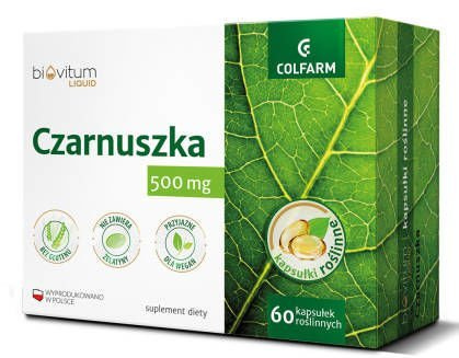 Colfarm Biovitum Liquid Czarnuszka, 60 kapsułek, 3556061
