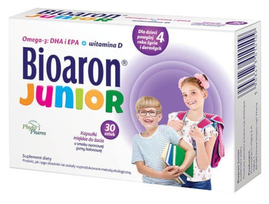 PHYTOPHARM Bioaron Junior, 30 kapsułek do żucia, Phytopharm 3552141