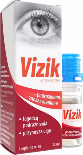 Penta Arzneimittel Vizik krople do oczu podrażnionych i zaczerwienionych 10 ml |  OD 199 PLN!