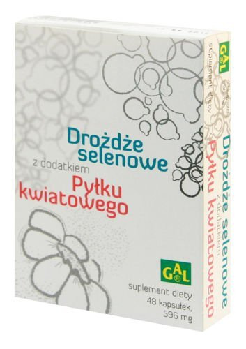Gal Drożdże Selenowe + pyłek kwiatowy 45 szt.