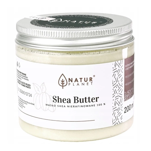 Natur Planet Nierafinowane Masło Shea do ciała 200ml