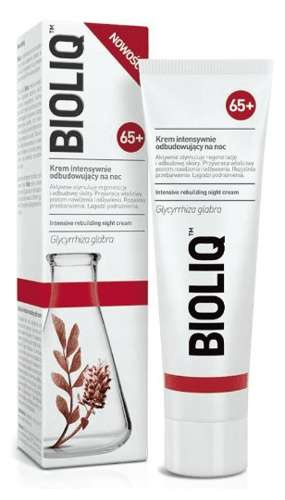 Aflofarm Farmacja Polska Sp. z o BIOLIQ 65+ Krem intensywnie odbudowujący na noc 50 ml 7080521
