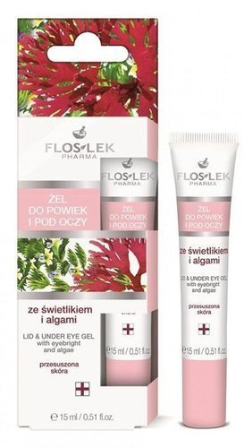 Flos-Lek Pielęgnacja oczu Żel ze Świetlikiem i Arniką do powiek i pod oczy 15 ml LETNIA WYPRZEDAŻ DO 80%