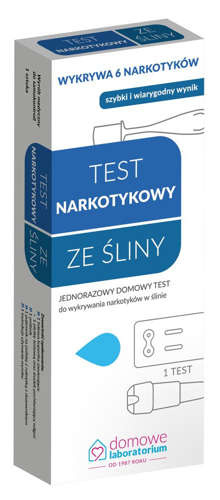 Hydrex Test narkotykowy ze śliny x 1 szt