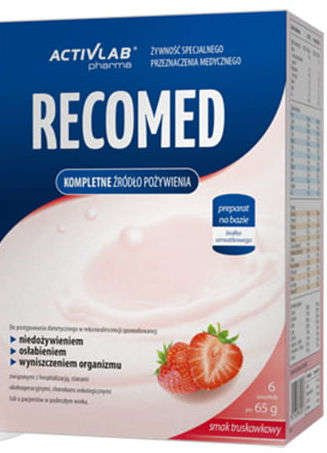 REGIS Proszek o smaku truskawkowym 6 sasz po 65g