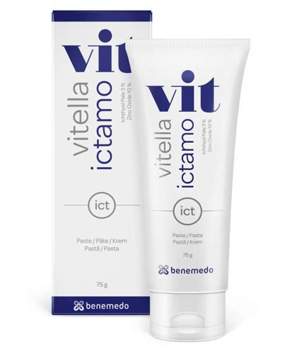 BENEMEDO VITELLA ICTAMO KREM Z ICHTIOLEM JASNYM 75 g 7053107