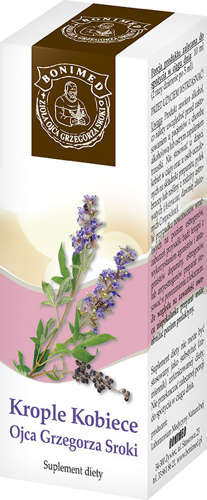 Bonimed Krople Kobiece Ojca Grzegorza Sroki - 100ml