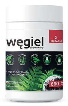 Colfarm Węgiel aktywowany proszek 100 g