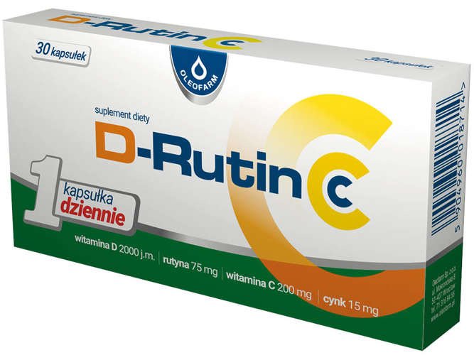 D-Rutin CC, 30 kapsułek