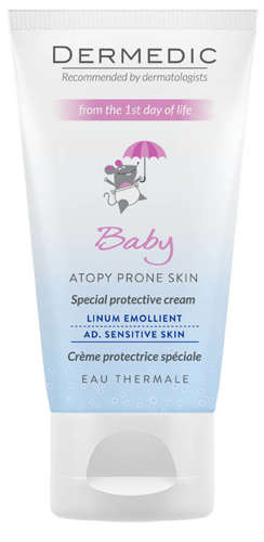 Biogened EMOLIENT LINUM BABY Krem ochronny 50g