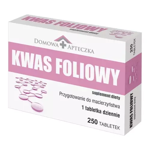 Domowa Apteczka Kwas Foliowy 250 szt.