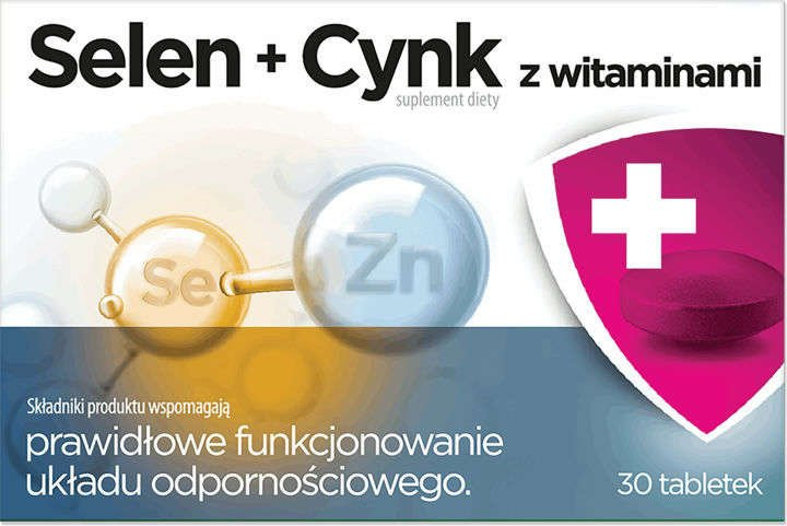Aflofarm selen+cynk z witaminami 30 szt.