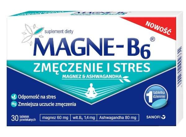 Sanofi Aventis Magne-B6 Zmęczenie i Stres 30 tabletek 3713241