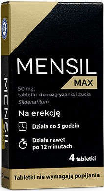 Hasco-Lek S.A. Mensil MAX 50 mg 4 tabl 3341682