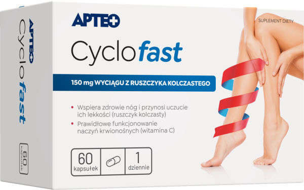 Apteo Apteo Cyclofast 60 kapsułek 3734321