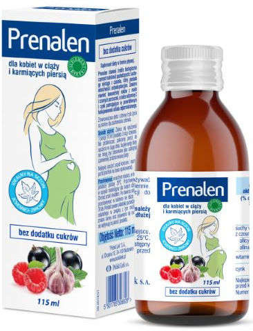 Polski Lek Prenalen syrop bez cukru 115 ml