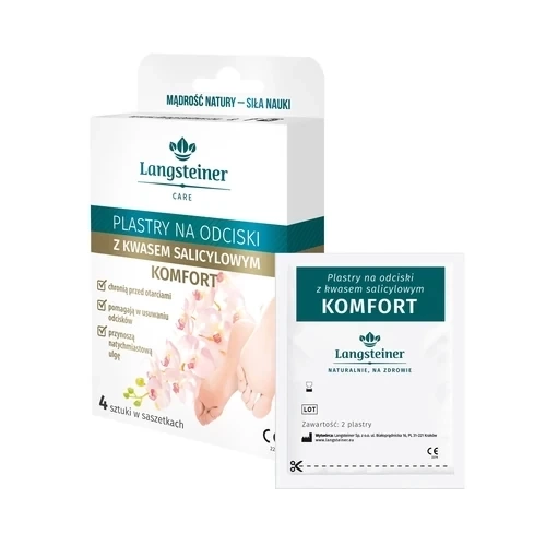 LANGSTEINER Plastry na odciski z kwasem salicylowym x 8 szt