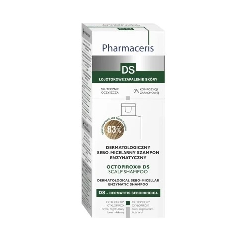 Opinie o DS Octopirox - Dermatologiczny sebo-micelarny szampon enzymatyczny 125ml
