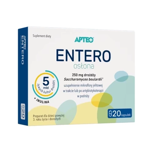 Apteo Apteo Entero Osłona 20 kapsułek 3727341