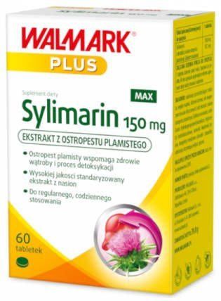 Walmark Sylimarin Max 150 mg, 60 tabletek, 3563061