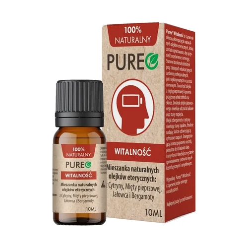 PUREO Witalność mieszanka naturalnych olejków eterycznych, 10ml
