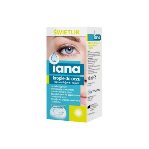 Iana Starpharma Krople do oczu ze świetlikiem 10 ml