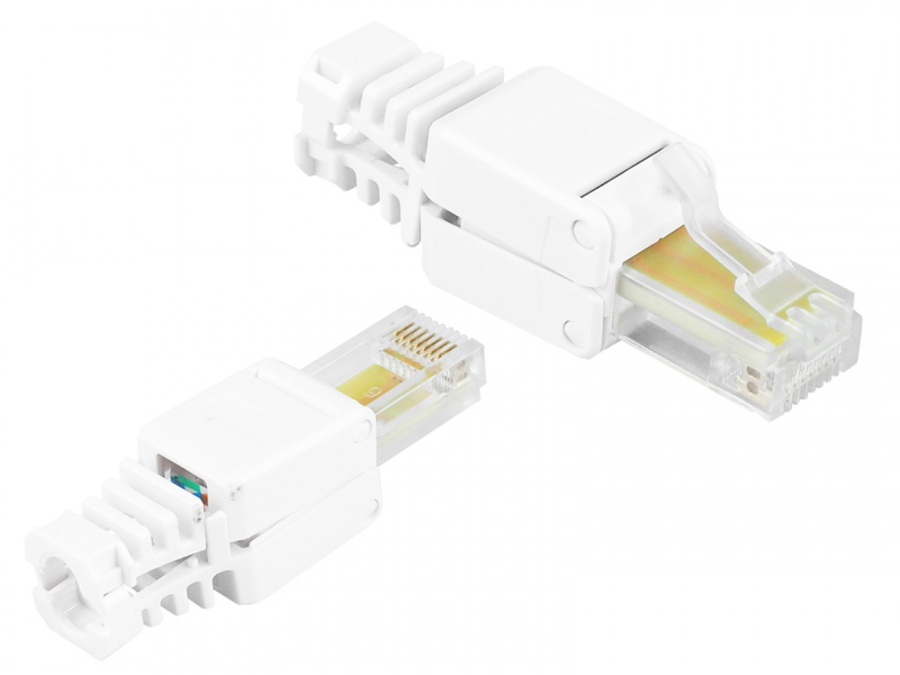 Wtyk RJ45, CAT 5E, mechaniczny, opakowanie 10 szt.