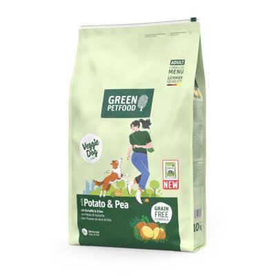 Karma dla psa ADULT GREEN Petfood With Potato & Pea 3 Kg