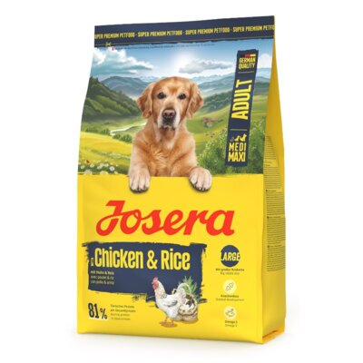 Karma dla psa JOSERA Adult Medi/Maxi Chicken & Rice z kurczakiem i ryżem 3 kg