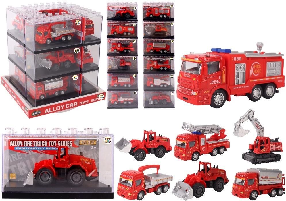 Autko w klocku 164 straż Mix - model lub pojazd