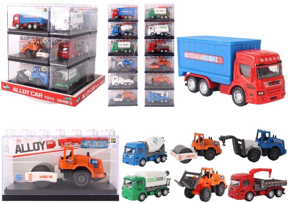 Autko w klocku 164 miejskie Mix - zabawka