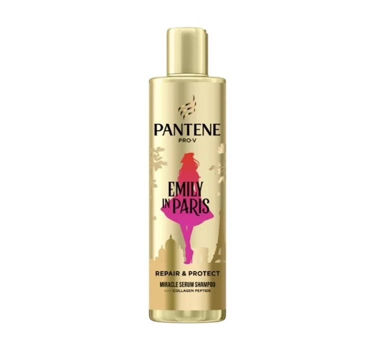 Pantene Pro-V Emily in Paris Repair&Protect ochronny szampon do włosów z peptydami kolagenu 250 ml