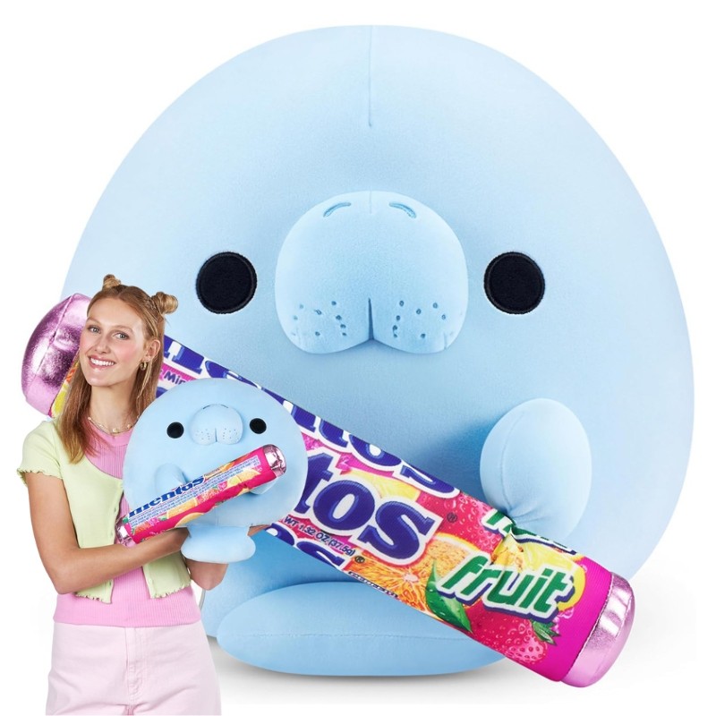 Zuru Snackles Core Plush S2 Maskotka Miękka Pluszak Pluszowa Zabawka 35 Cm. Mentos