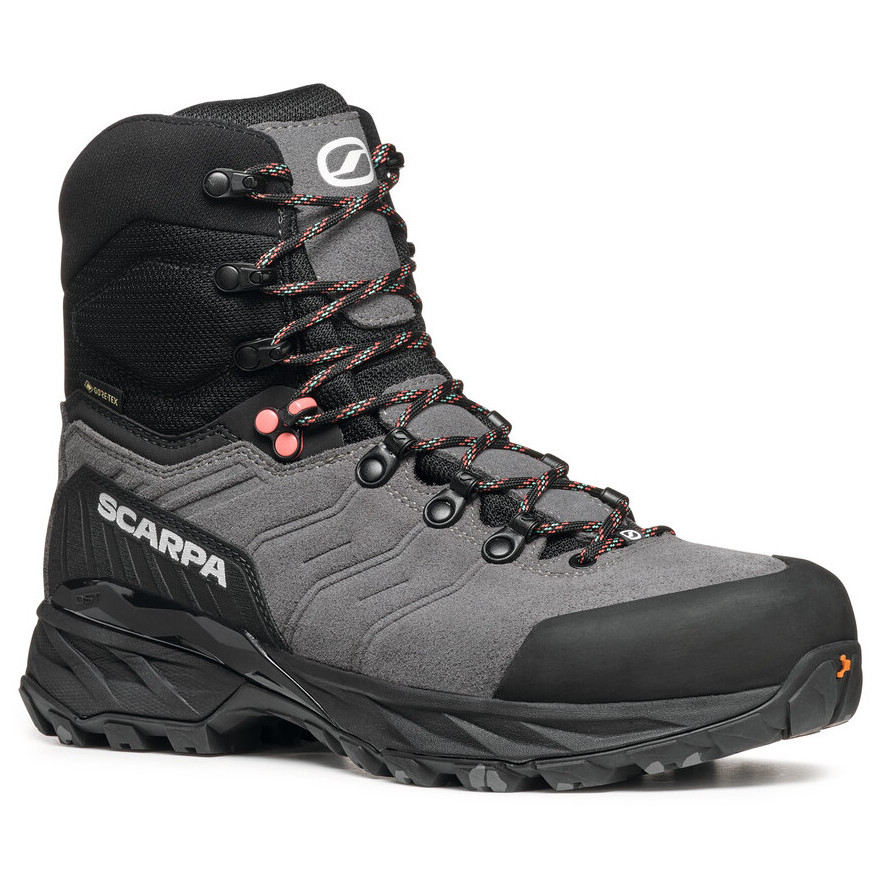 Damskie buty turystyczne Scarpa Rush Polar Gtx Wmn Rozmiar butów (UE): 37,5 / Kolor: szary/czerwony