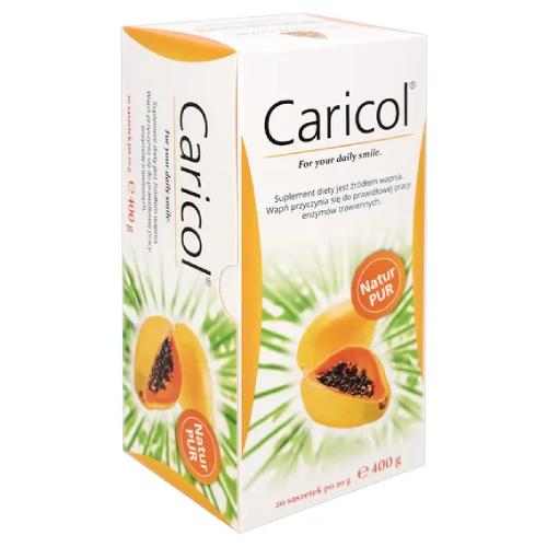 Caricol mus z papai, 20 sasz. -> Wysyłka 3,99 - odbiór w Żabce