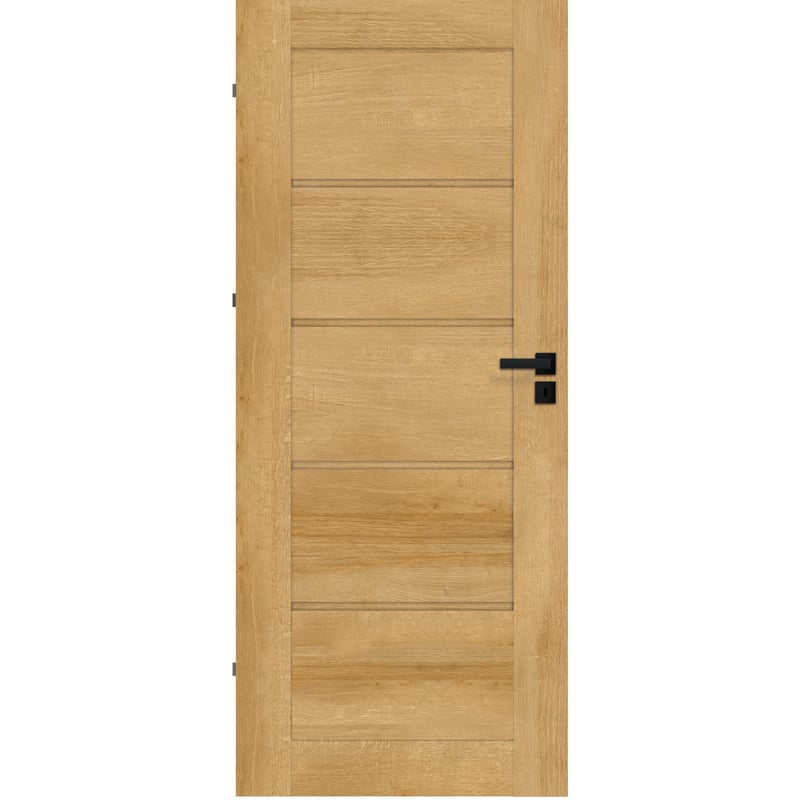 Drzwi wewnętrzne pełne 80 lewe Islen dąb europejski