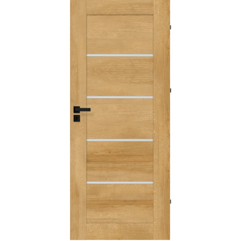 Drzwi wewnętrzne pokojowe 90 prawe Islen dąb europejski
