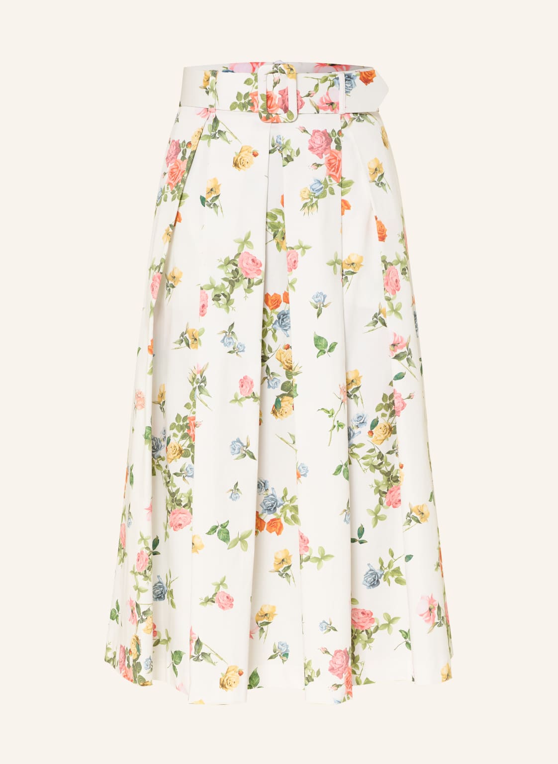 The Abito Spódnica Plisowana weiss