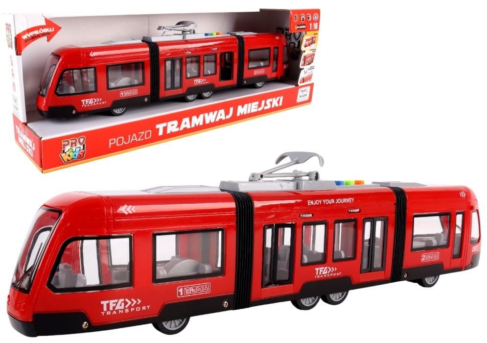 Tramwaj miejski - model lub pojazd