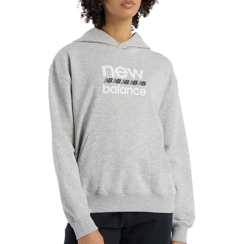 Bluza damska New Balance WT51519AG - szara