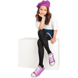 Rajstopy dziecięce 40 Den Noviti RM001-G-02 Czarne