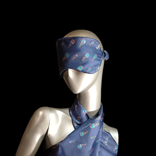 Jedwabna opaska na oczy