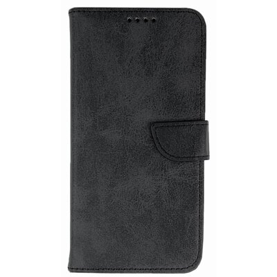 Etui HURTEL Leather Book do Apple iPhone 16 Czarny