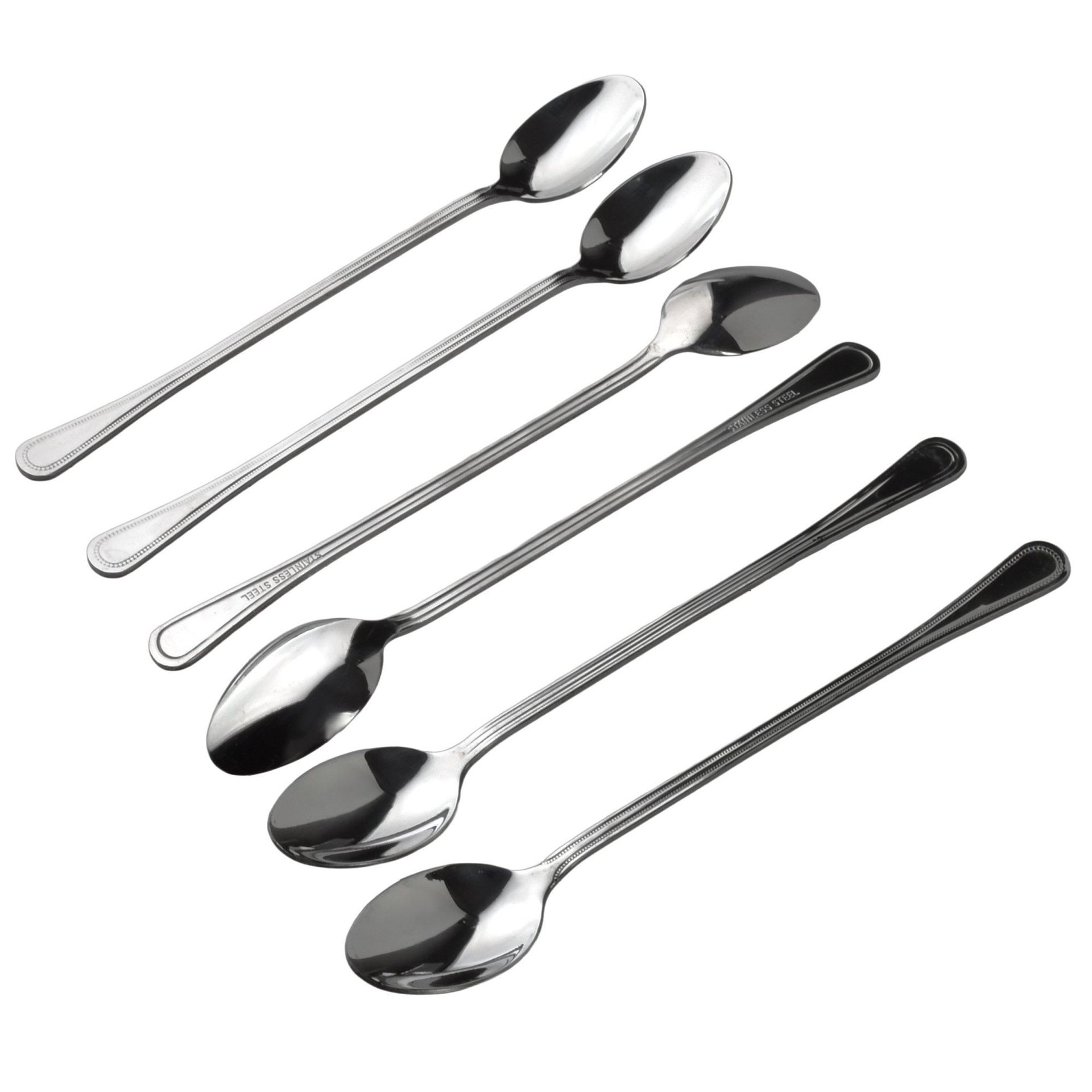 CHAMOMILE Komplet 6 łyżeczek LATTE 20cm