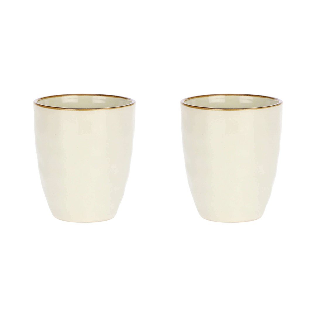 ROSE&TULIPANI CONCERTO IVORY Zestaw 2 kubków 330 ml