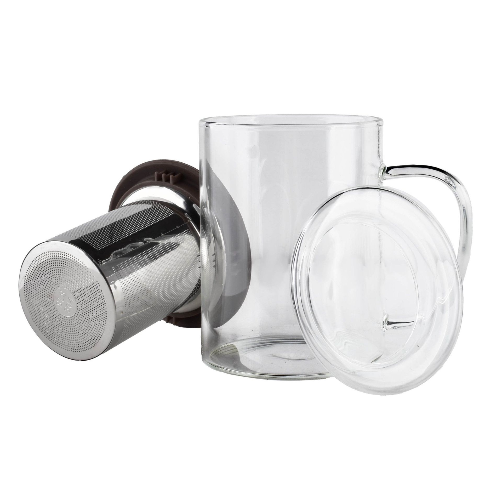 PETER Kubek z zaparzaczem 400ml8,5x8xh10,5cm