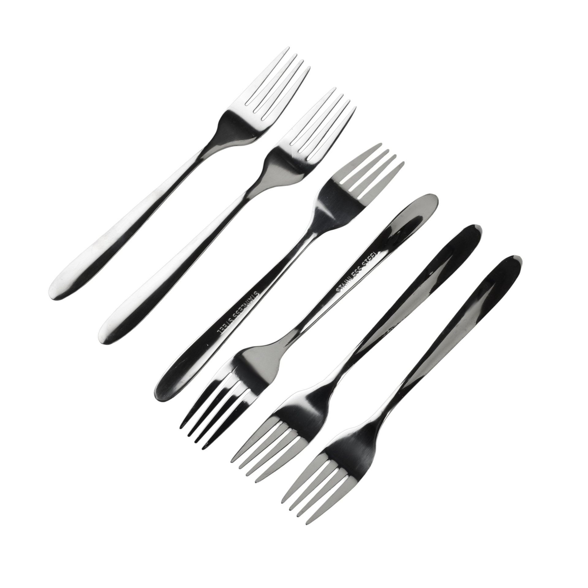 ORCHID Komplet 6 widelców 18,6cm