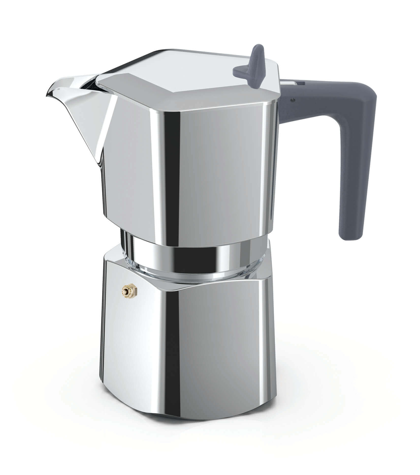 PEZZETTI PENTAEXPRESS Aluminiowa kawiarka (6 filiżanek) - Srebrny