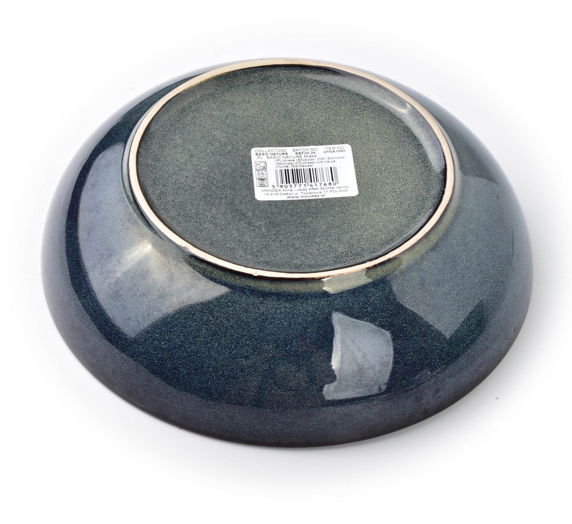 BASIC NATURE Miska 500ml 20xh5,5cm