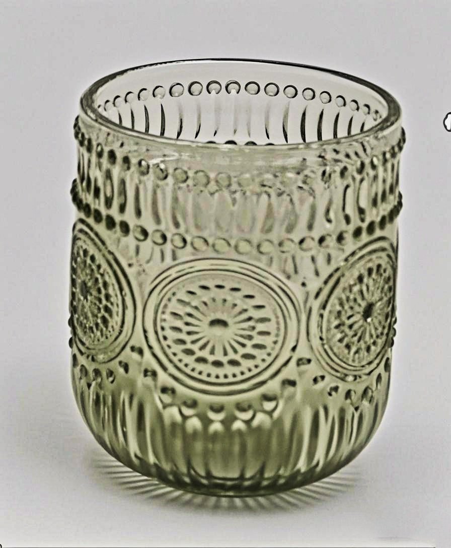 ELISE GREEN Komplet 4 szklanek 260ml7,5x9,2cm